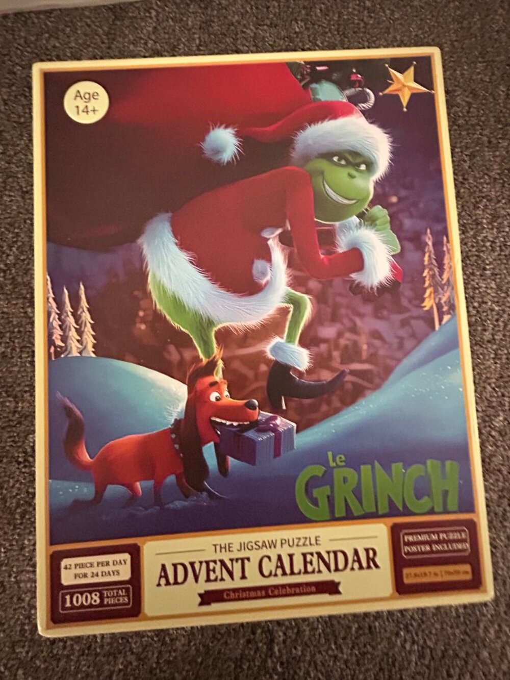 "Grinch" Advent Calendar Puzzle